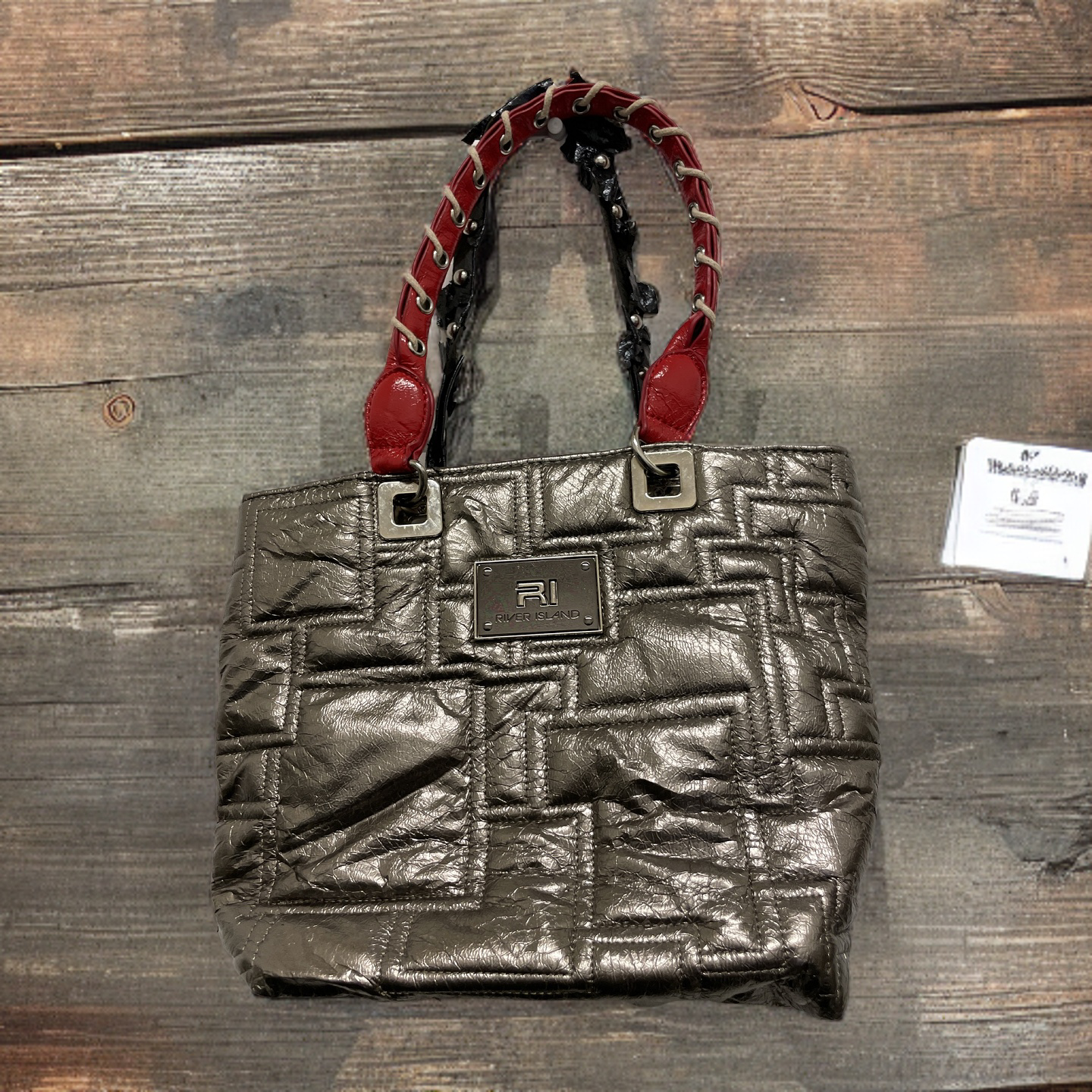 Silver bag 2025 river island