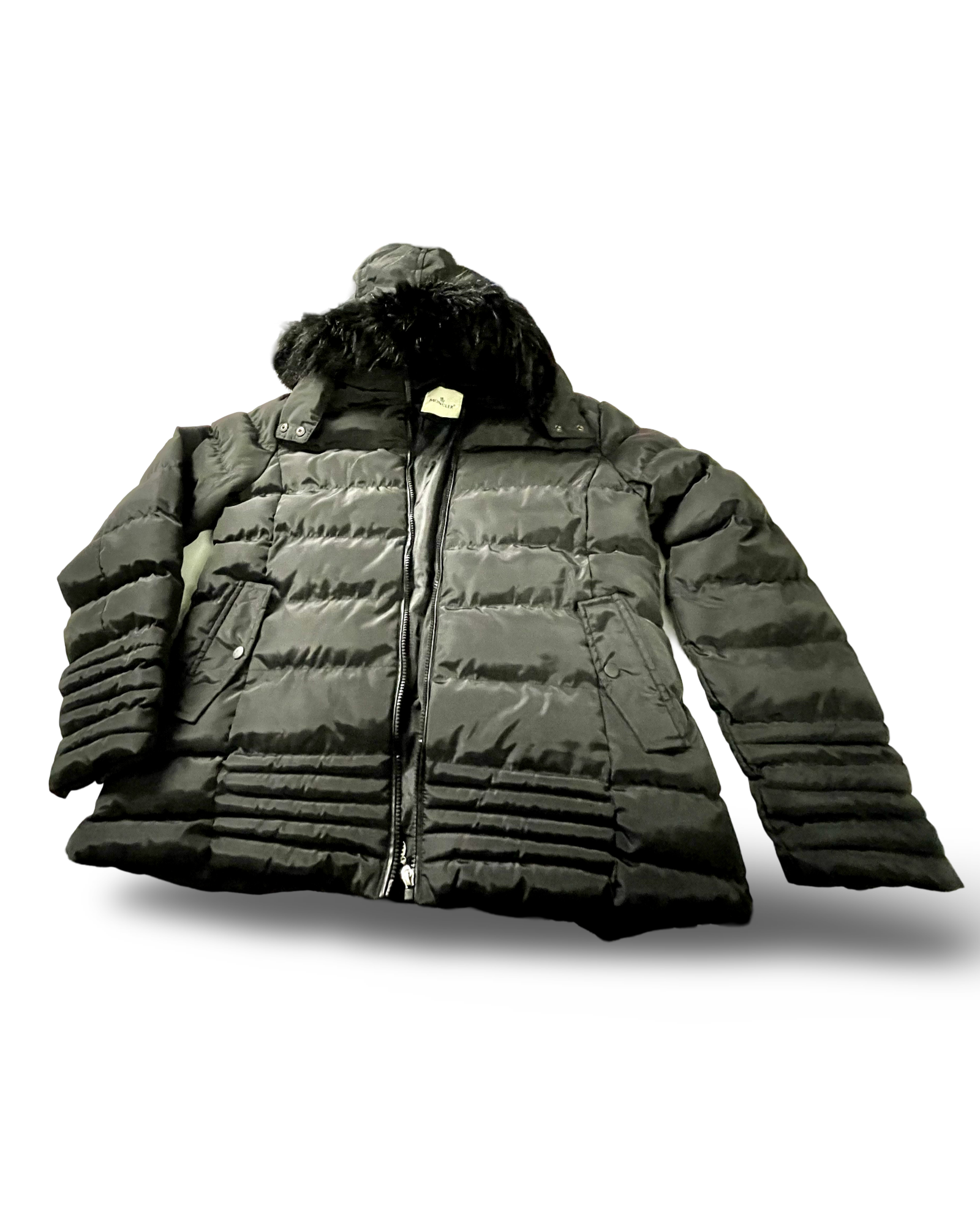 Cliche Vintage ViNTAGE Women black moncler Jacket 16 XL weighnpayclothingstore