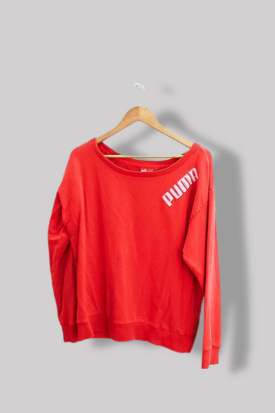 Puma retro sweatshirt best sale