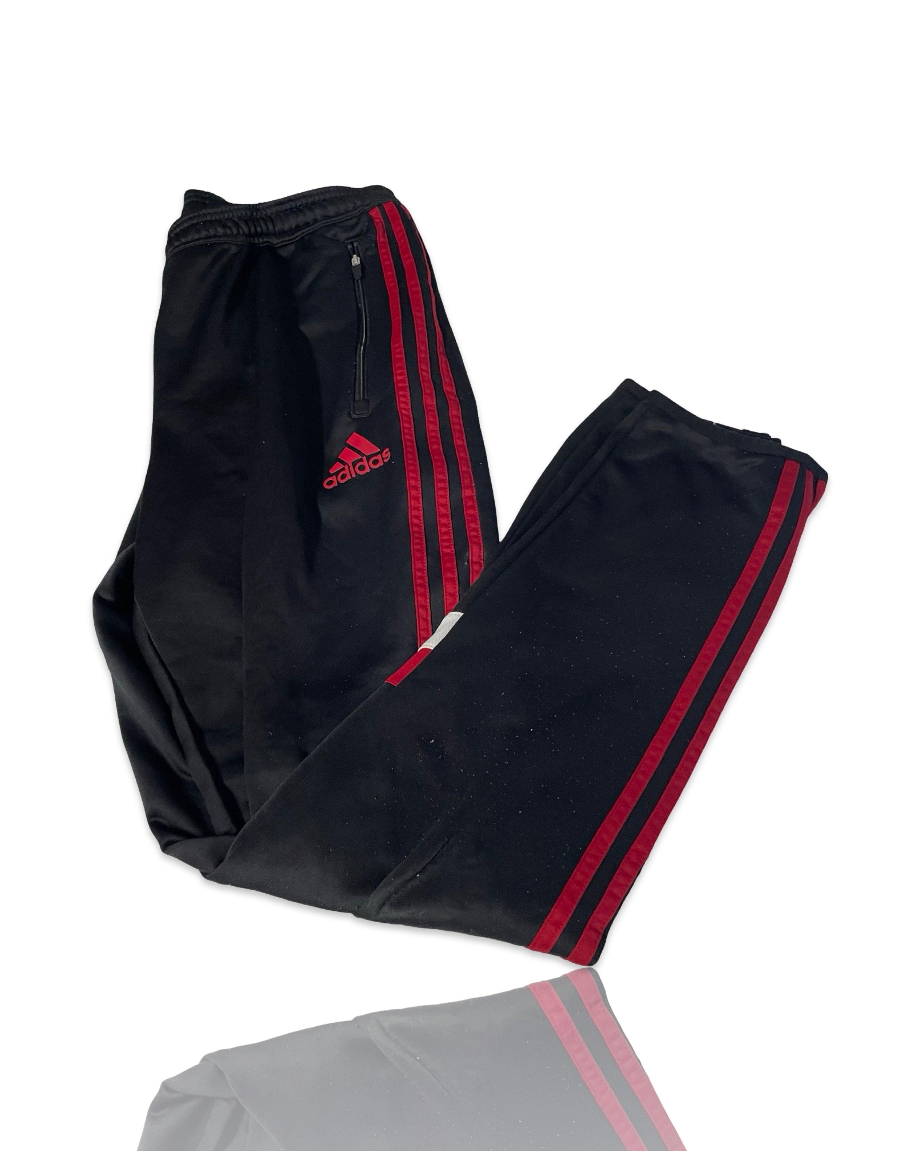 Vintage adidas AC Milan soccer joggers size L|SKU 4242