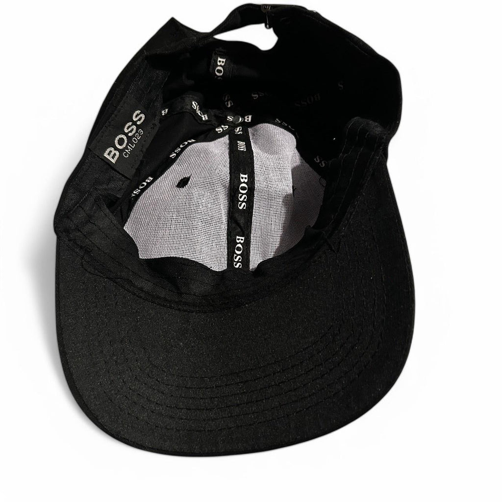 Hugo Boss Men's Hat Black Baseball Cap  simple Design SKU 6779