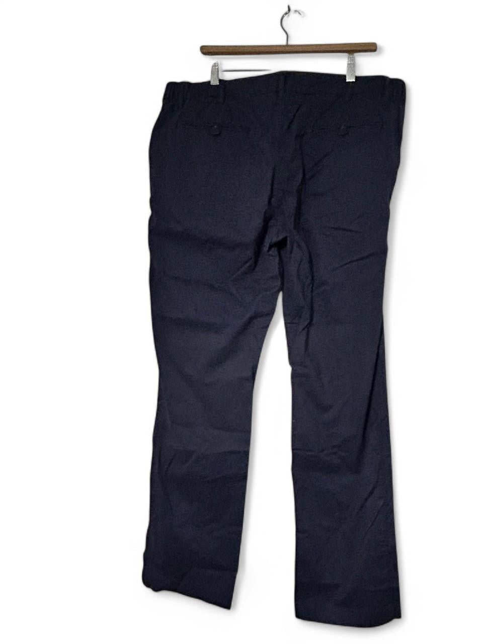 Men’s 36  Blue Modern Fit Boot Cut Trouser Chinos in L/XL  W36 L32 SKU 6953