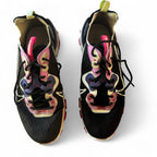 Nike React Element 55 trainers in black and multi-colour #sneakers uk size 8 sku 6994 