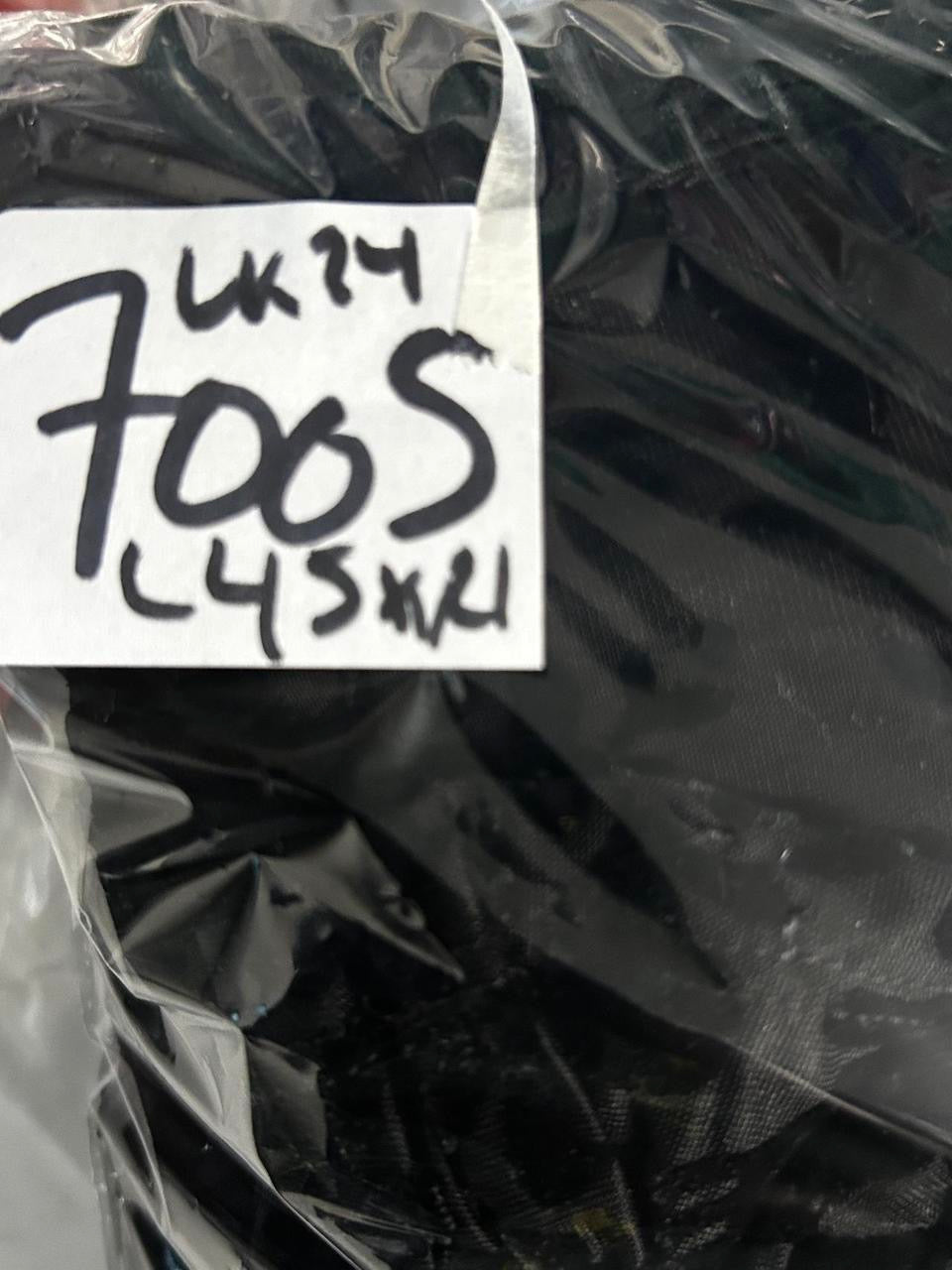 Black velvet M&S dress with draped cowl neckline, 3/4 length sleeves, and a 46 length #velvetdress #cowlneck w21 sku 7005