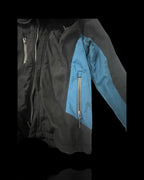 The North Face  Women's Blue insulated HOODED WINDBREAKER Jacket SKU 4153