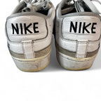 Vintage Nike Blazer Low X men's white leather trainers Size uk 8.5 SKU 6977
