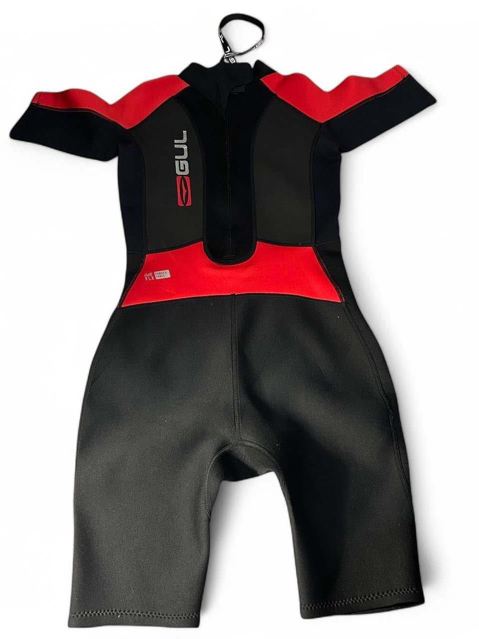 GUL CONTOUR NEO FLEX ADULT MENS SMALL RED SHORTIE WETSUIT 3.2MM GREAT CONDITION!
