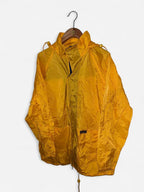 Peter Storm yellow and navy blue waterproof jacket in size M.