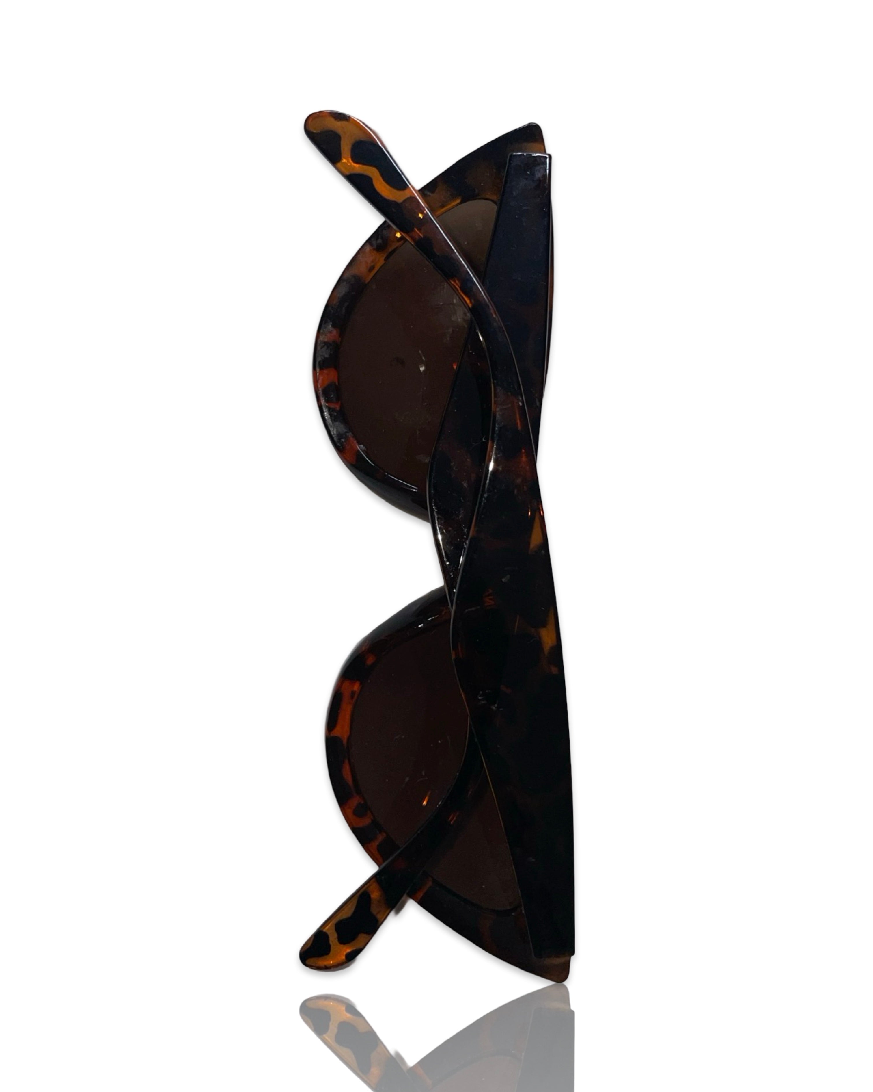 Vintage Cat Eye Cheetah  womens Print Sunglasses|SKU 4211