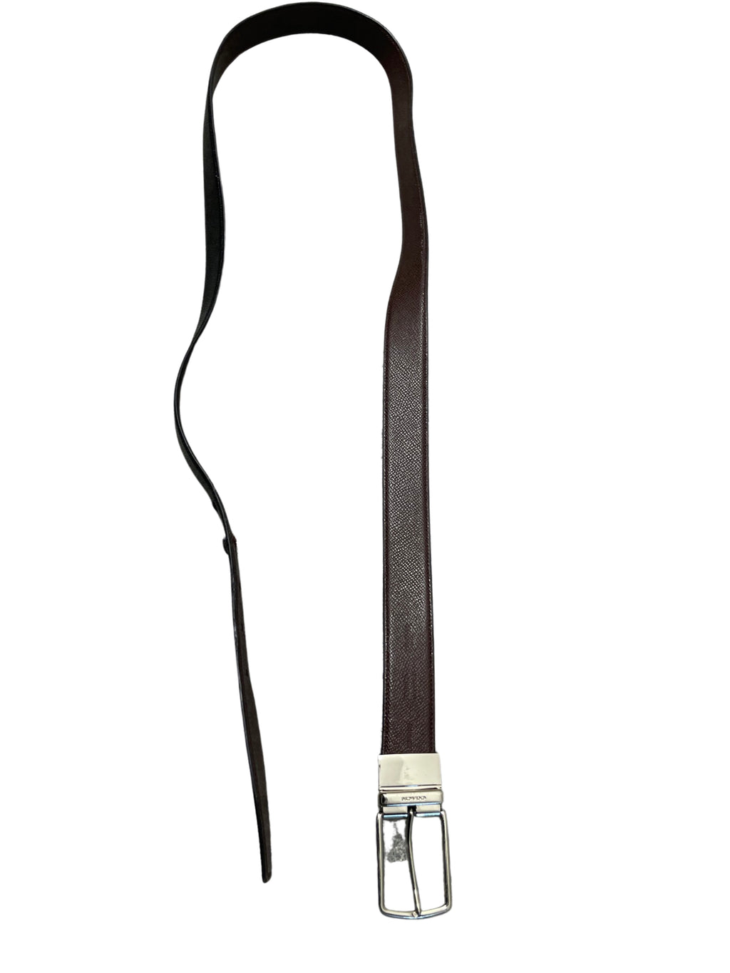 Rubynee Vintage y2k mens leather brown belt