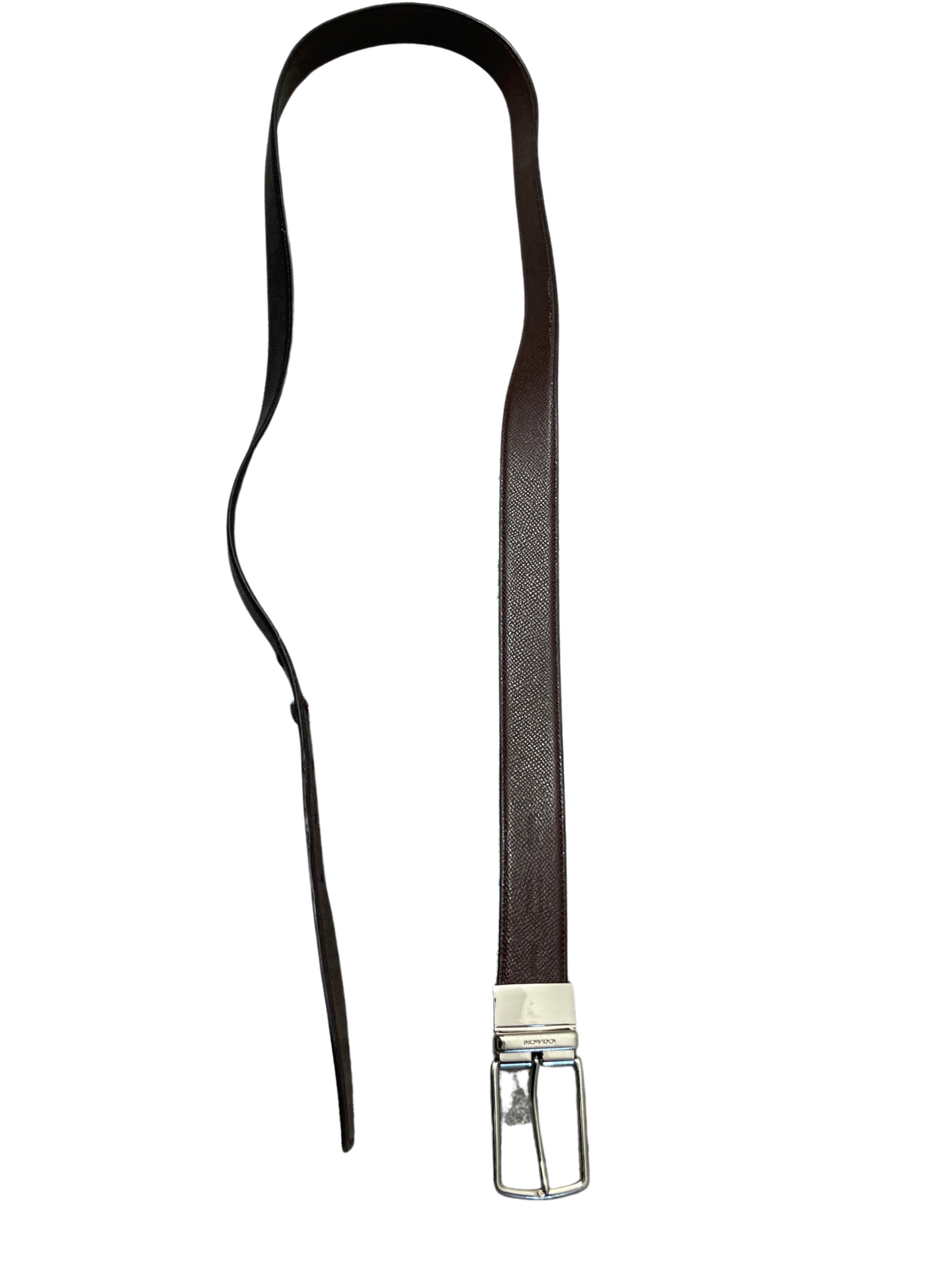 Rubynee Vintage y2k mens leather brown belt