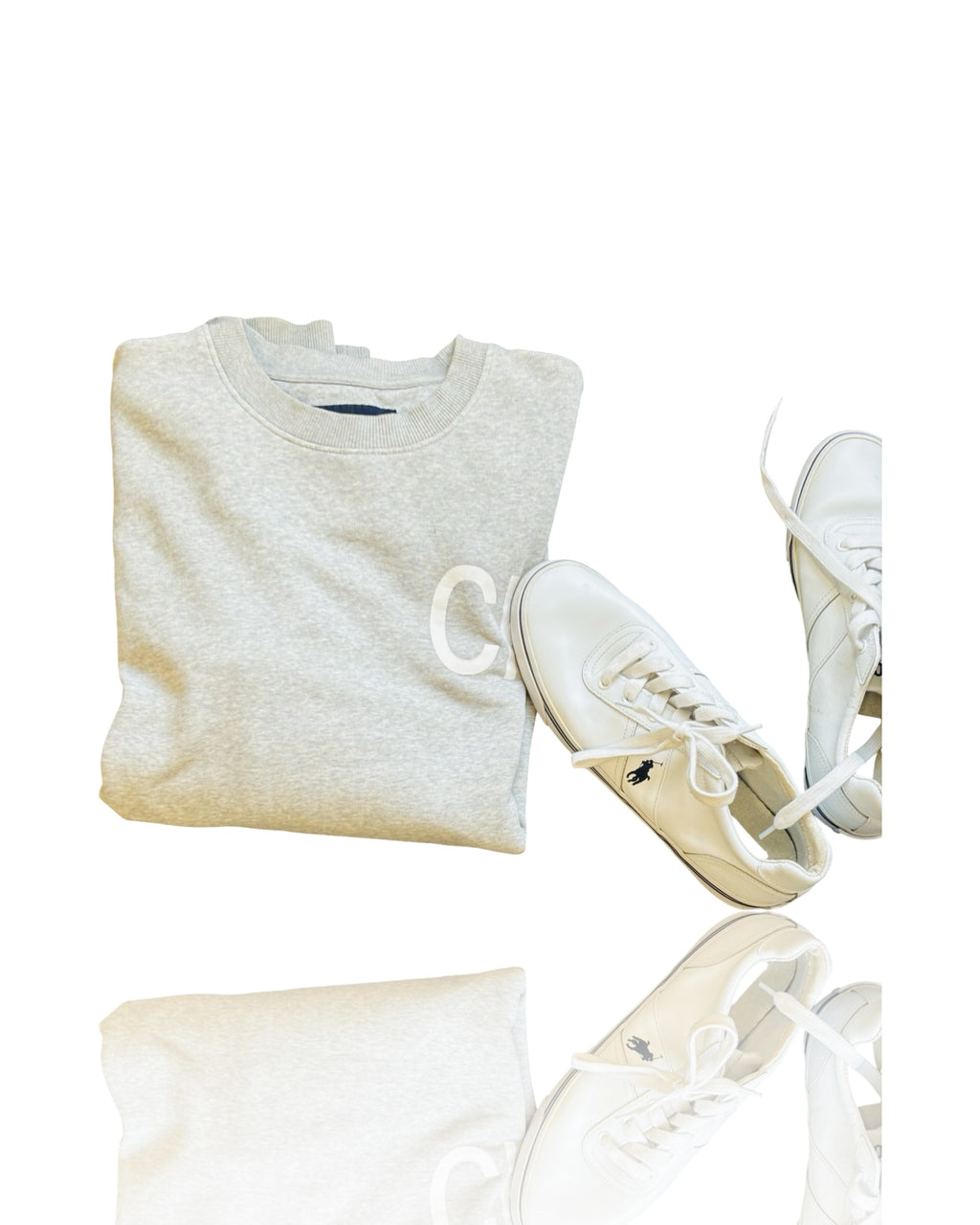 Vintage Calvin Klein Grey Sweater - Size M (Tag XXL, Recommended M)