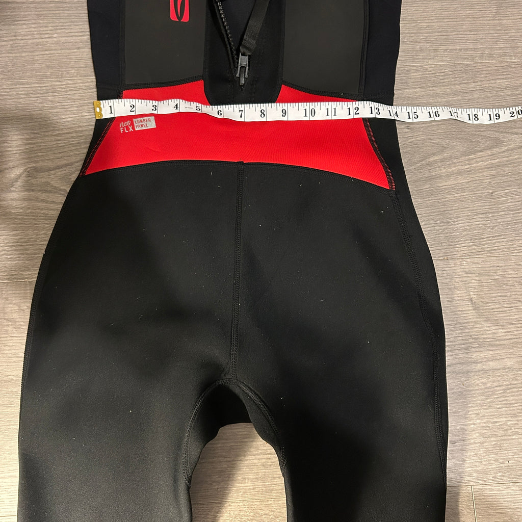 GUL CONTOUR NEO FLEX ADULT MENS SMALL RED SHORTIE WETSUIT 3.2MM GREAT CONDITION!