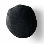 Vintage men's grey plaid flat cap| SKU 6813