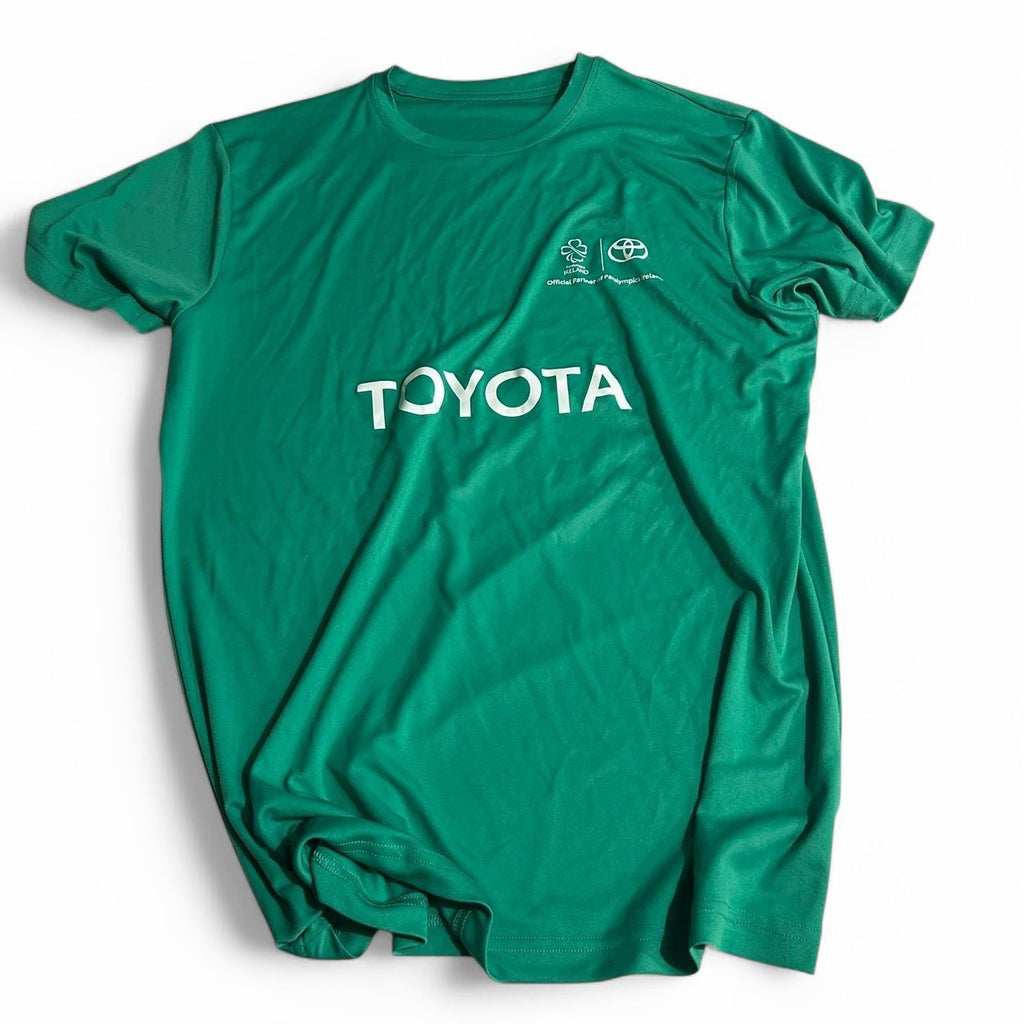 Green Toyota SAXNET Limited T-shirt in size L sku 6845