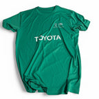 Green Toyota SAXNET Limited T-shirt in size L sku 6845