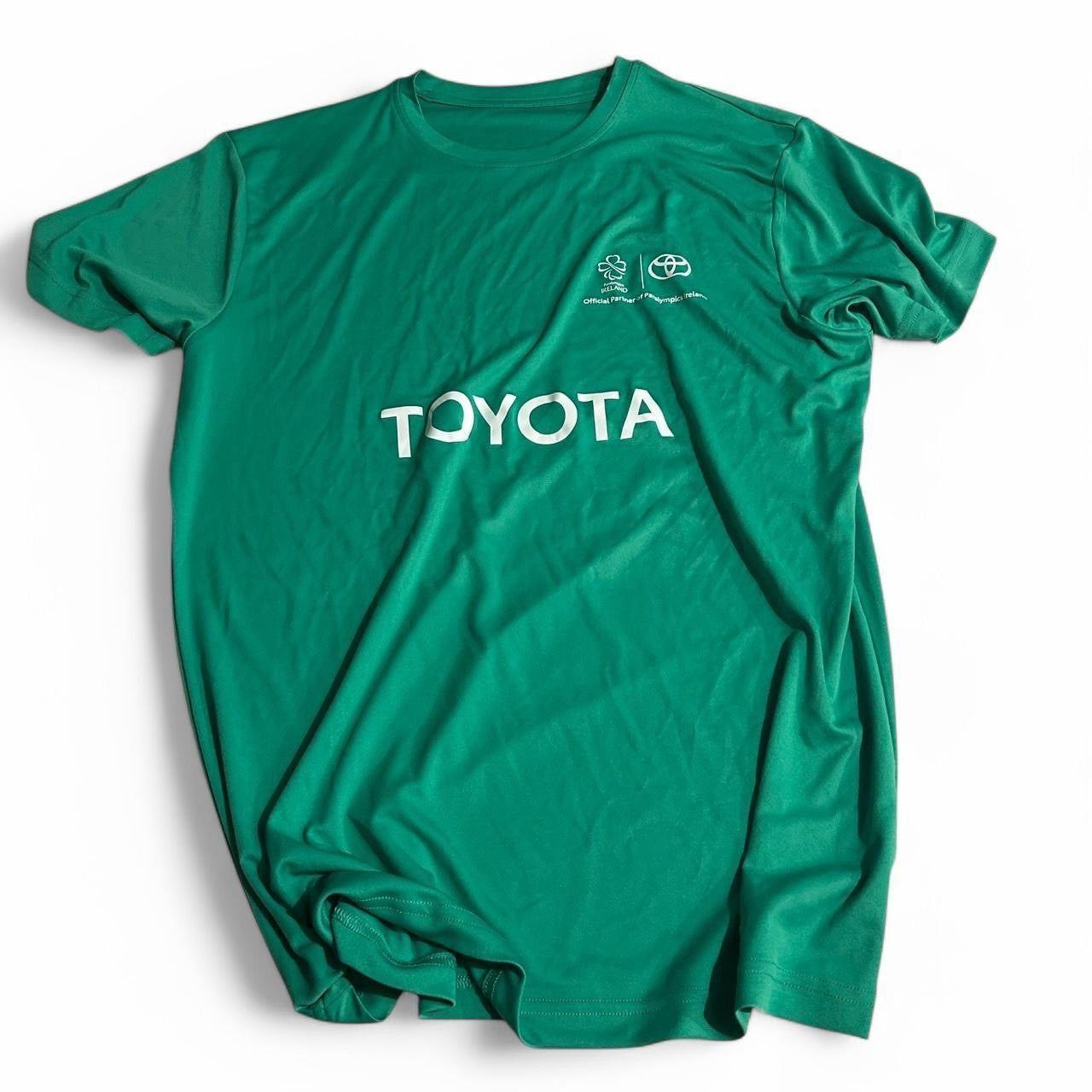 Green Toyota SAXNET Limited T-shirt in size L sku 6845