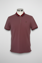 Jack and Jones Burgundy and black polo shirt with embroidered logo #poloshirt
SKU 7152
L 28 W 21