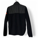 Sundek Black zip-up fleece jacket with red accents #fleecelove L29 W20 sku 6890 in xs