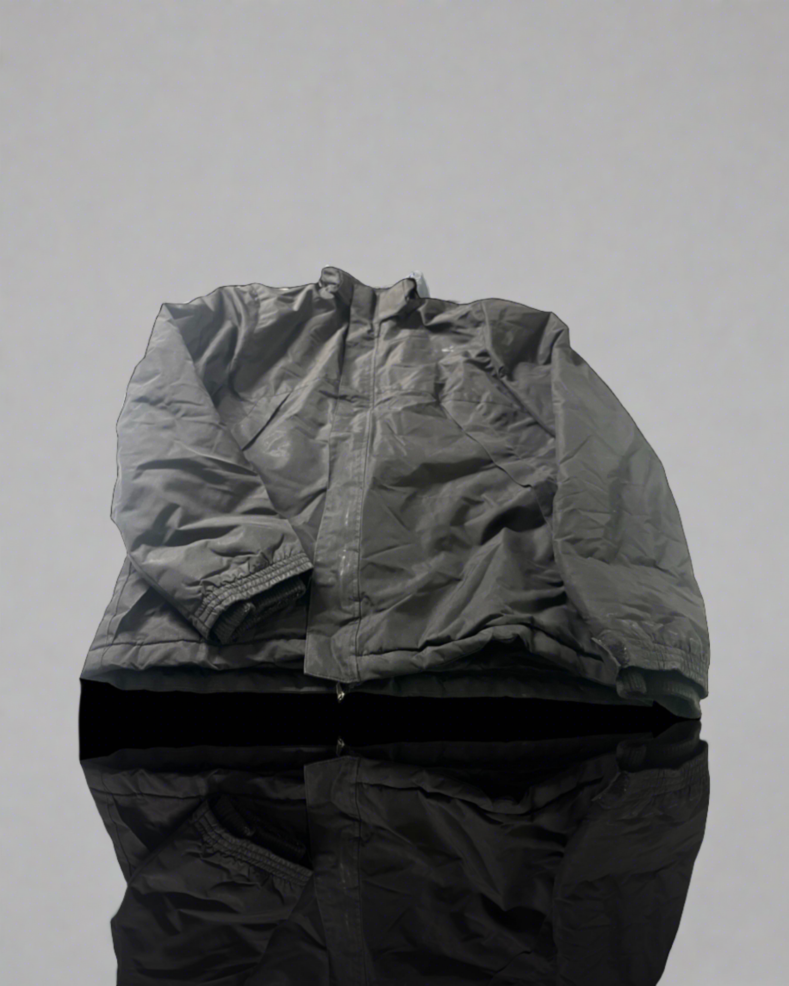 vintage black slazenger padded puffer Slazenger black zip up jacket Womens in M| L30 W23 |SKU 4154 