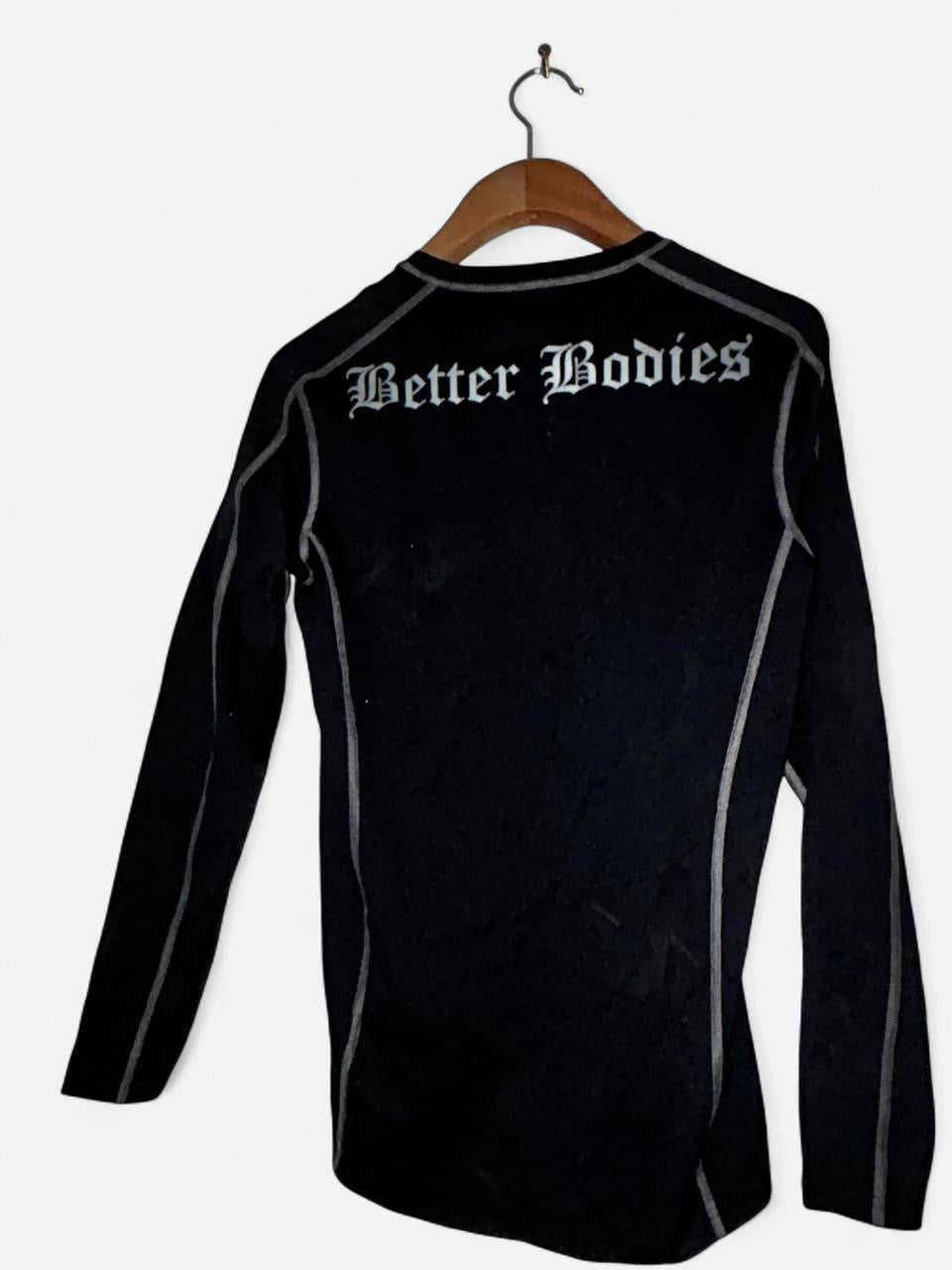 Men’s Black and white Berghaus long sleeve thermal top #outdoorwear in size small L 27 W 17 SKU 7007