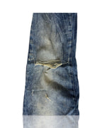Y2K Vintage Dolce & Gabbana Low Rise Skinny Jeans Dolce & Gabbana Women's Navy and Blue Jeans W34 L29 |SKU 4259