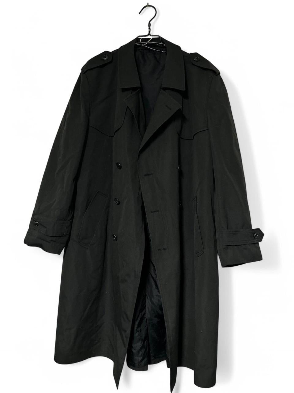 Double Breasted Mid Long Trench Coat Jacket Over Knee Length Overcoat Spring WMN