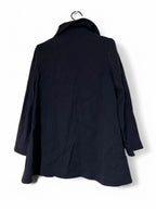 COS Women's  Black 100% collared Trench Coat in Small SKU 6942  L33 W22