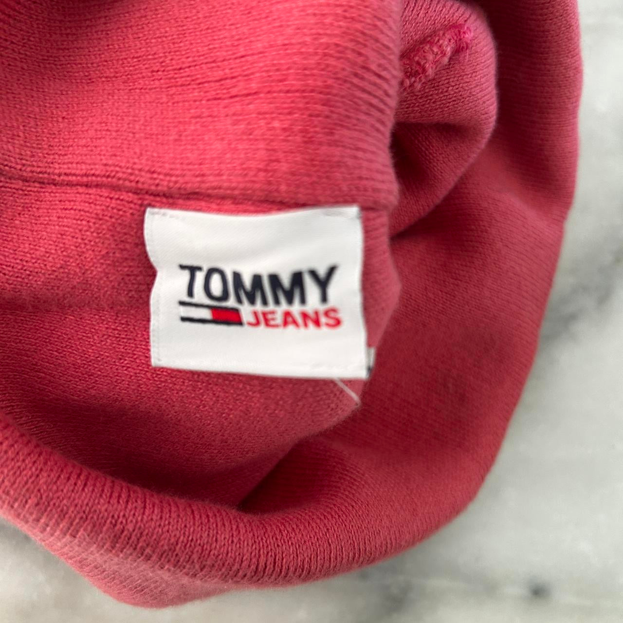 Red Tommy Hilfiger beanie hat sku 6822