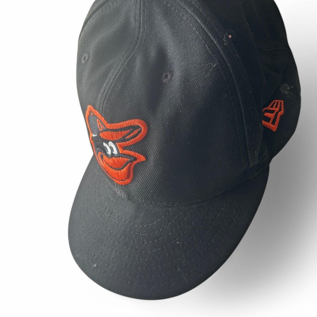 Baltimore Orioles black baseball hat with orange logo #MLB #Orioles sku 6810