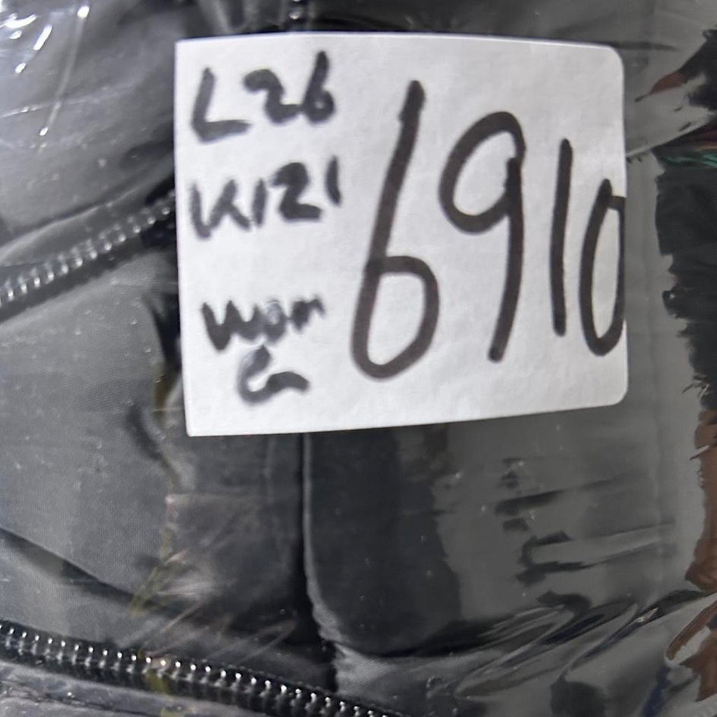 Black Puffer Jacket Women’s With Hood  L/XL sku 6910 L26 w21