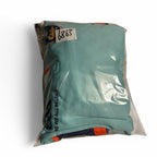 GAA quarter zip sweatshirt in blue and orange in size small #GAA SKU 6863