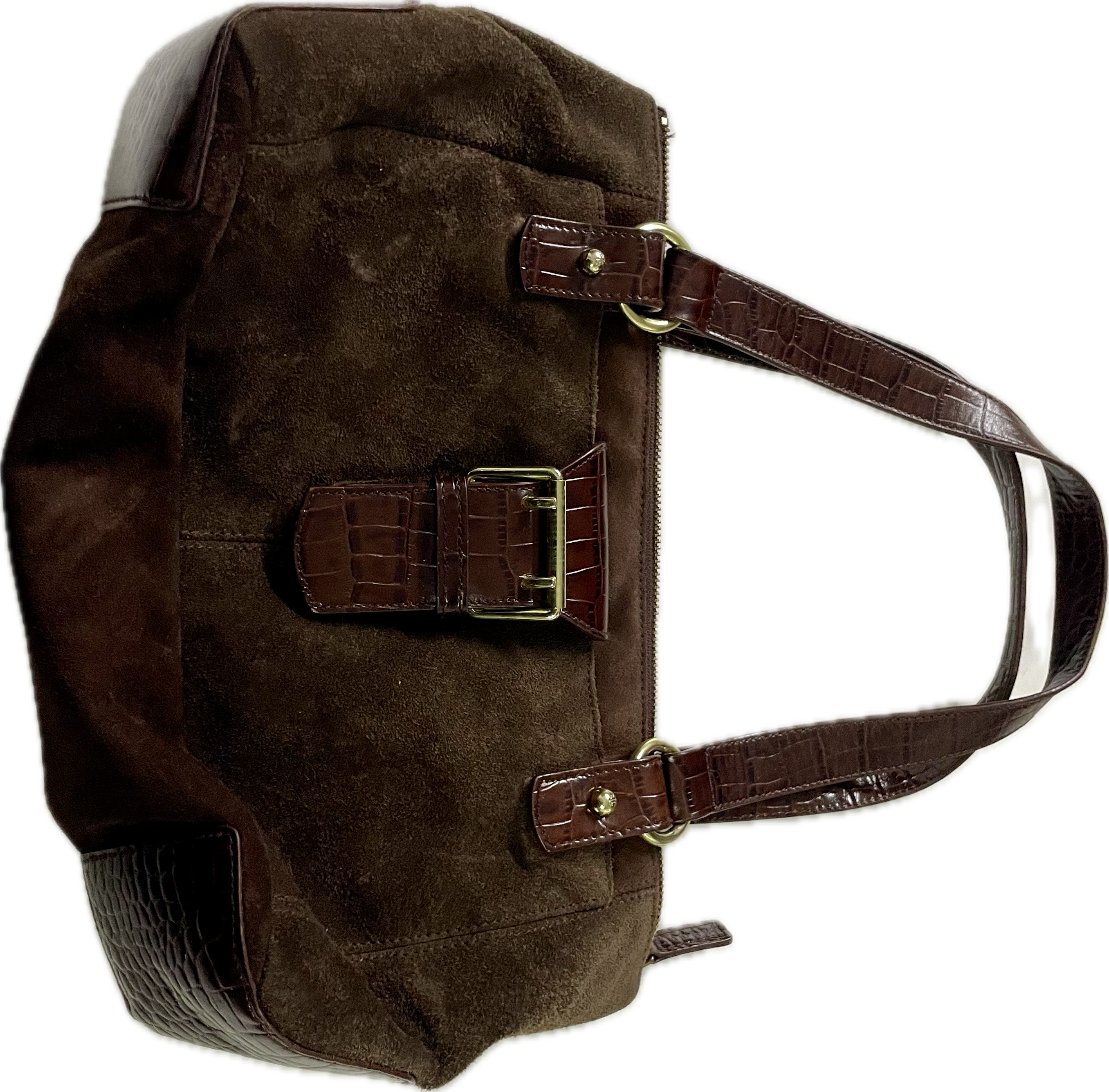 Cliche Vintage| Vintage Lauren Ralph Lauren Women's Buckle Bags & Handbags for Women brown L 14 W 9 SKU: 4077