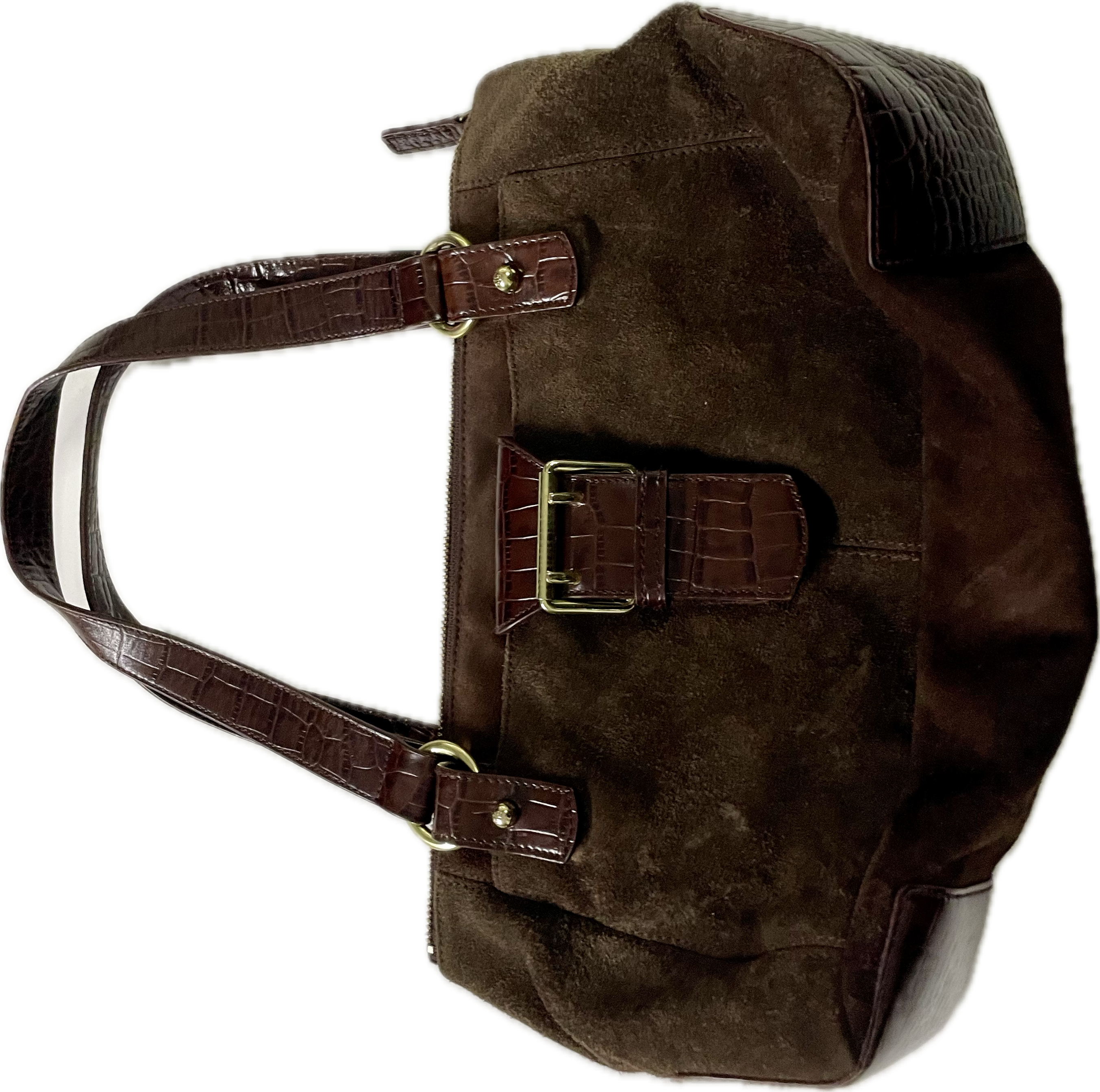 Cliche Vintage| Vintage Lauren Ralph Lauren Women's Buckle Bags & Handbags for Women brown L 14 W 9 SKU: 4077