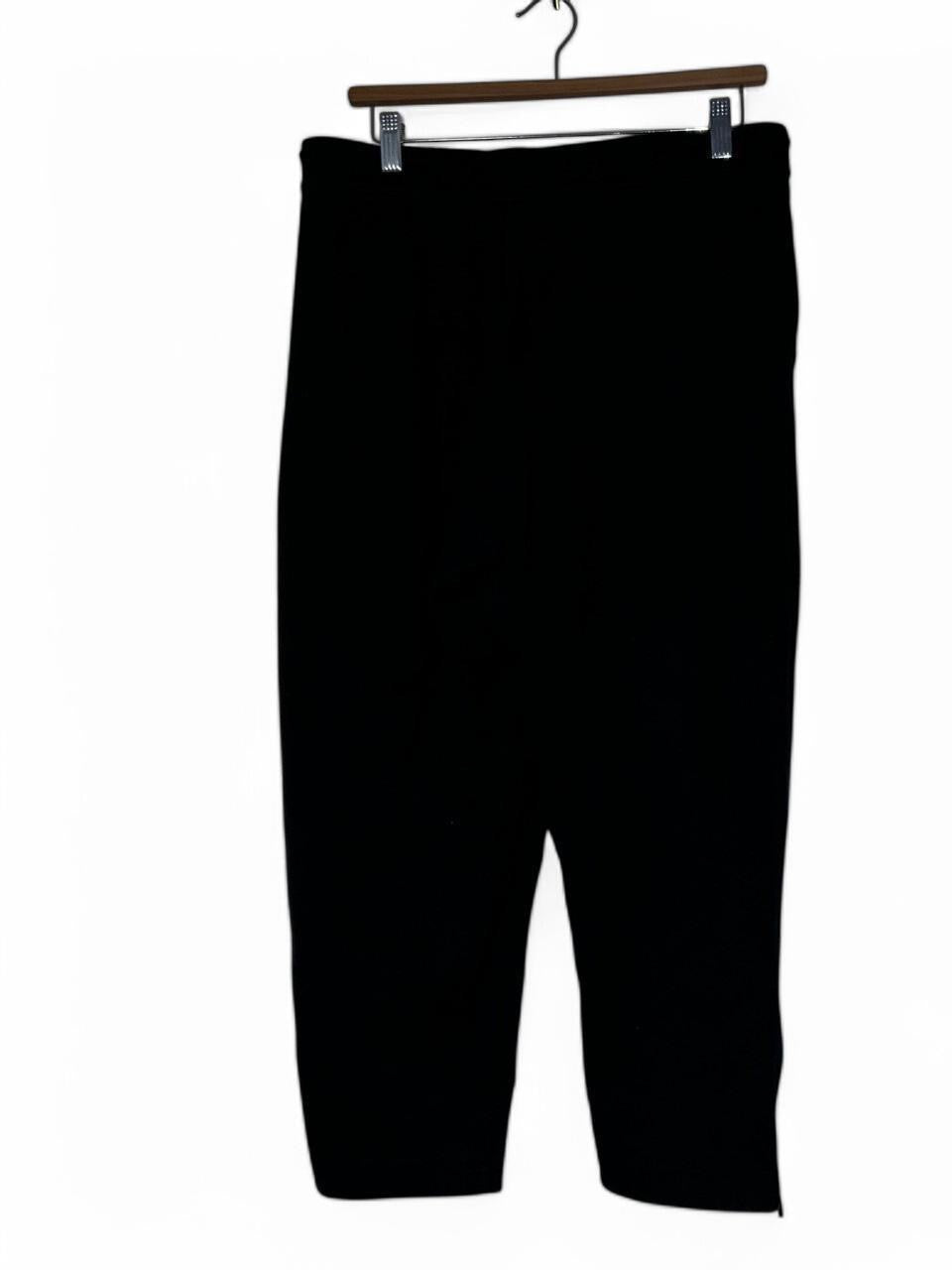 Nike Sweatpants/ Track Pants Black/ White  stripes Women Medium SKU 6966 W30 L28