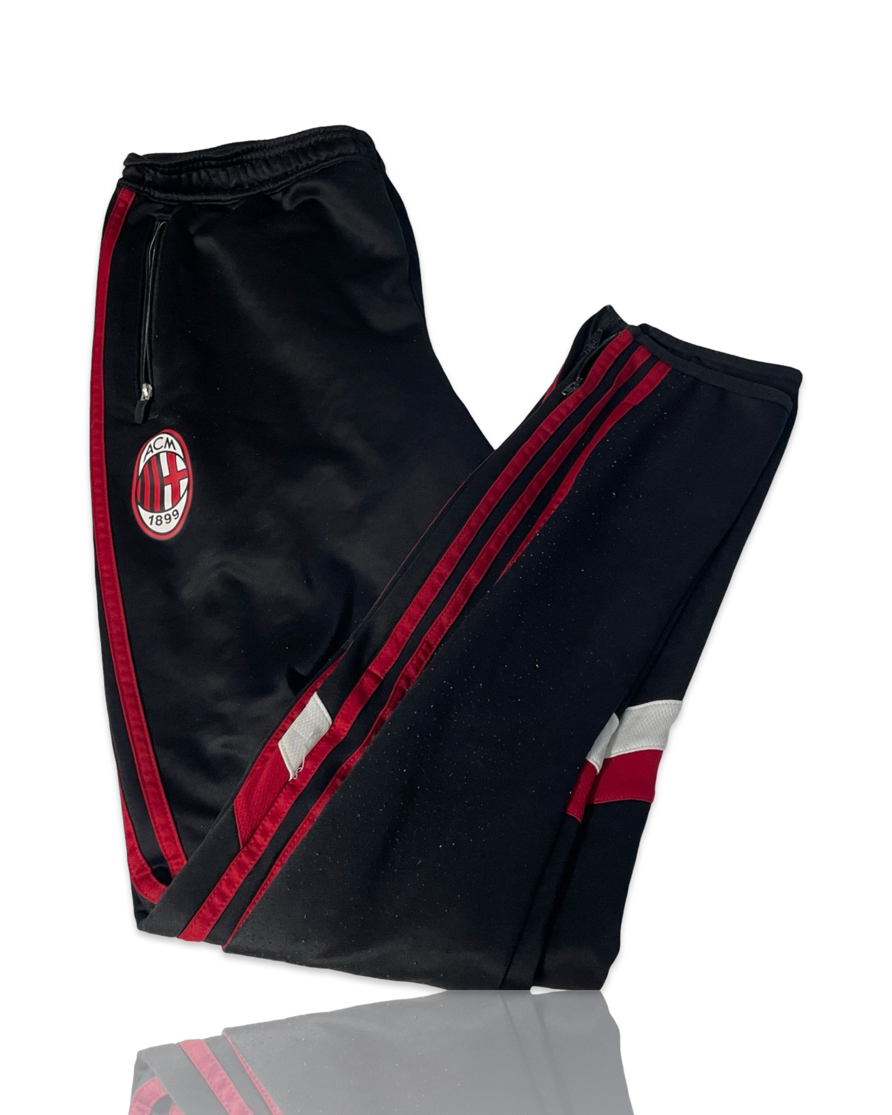 Vintage adidas AC Milan soccer joggers size L|SKU 4242
