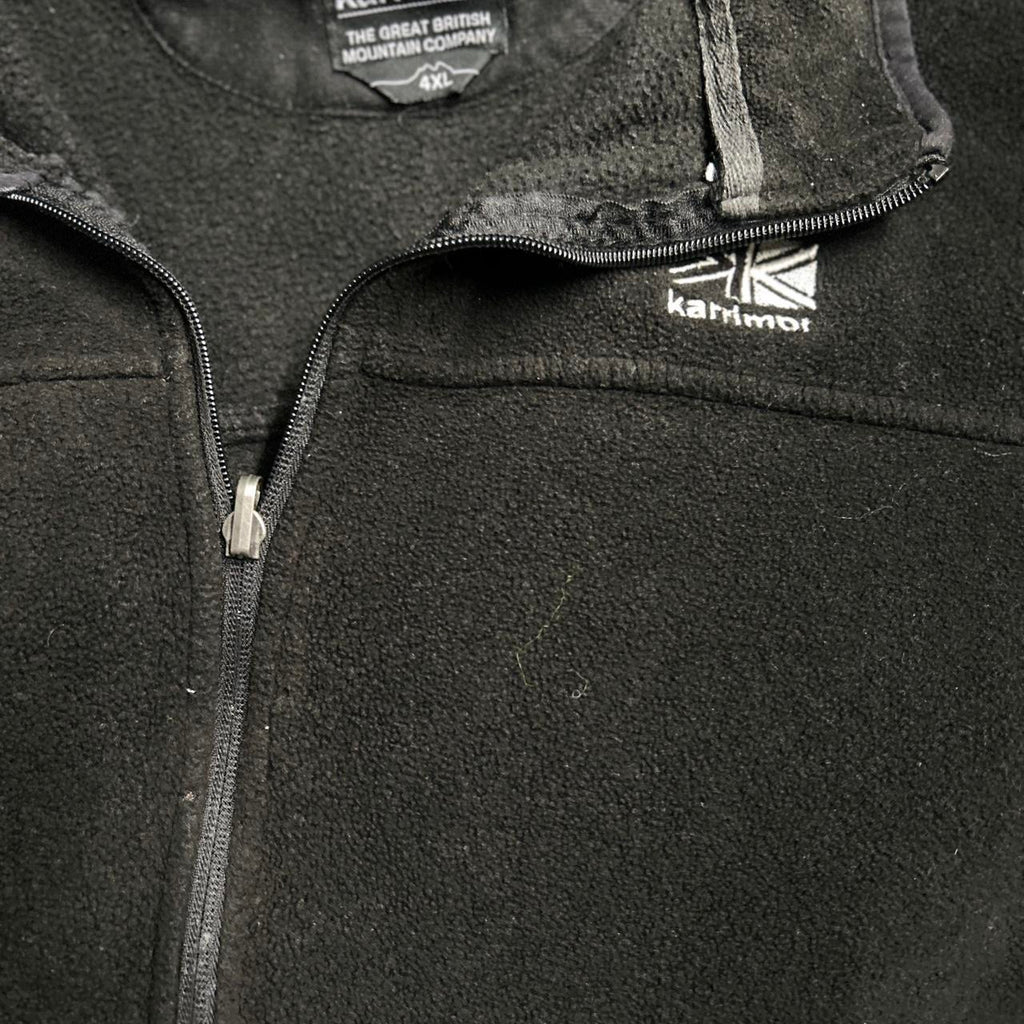 Karrimor Women's & Men’s Black Fleece Jacket Size 8 Outdoor Warmth Sz 4XL L32W32