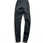 Vintage women Topshop Black Eyelet Jamie skinny studded Jeans W 26 L 34 Sku 6864