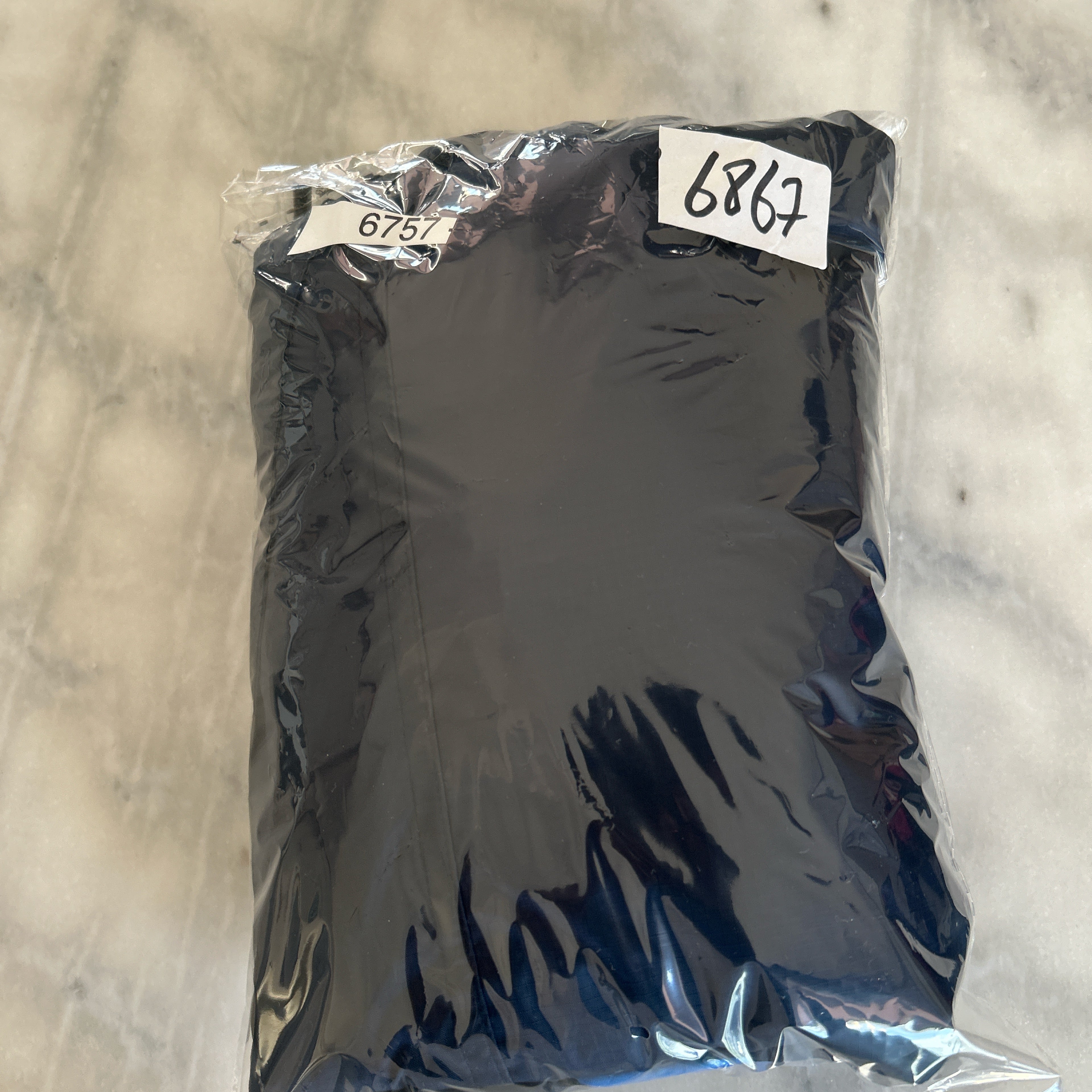 Vintage 90s windbreaker Black and blue waterproof rain jacket #rainydays sku 6867