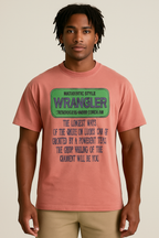 1990s Wrangler pink and green vintage t-shirt clothing in medium sku 7007
