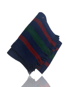 Vintage Blue/Green/Maroon  Scarf L 70 W 10 |SKU 4170