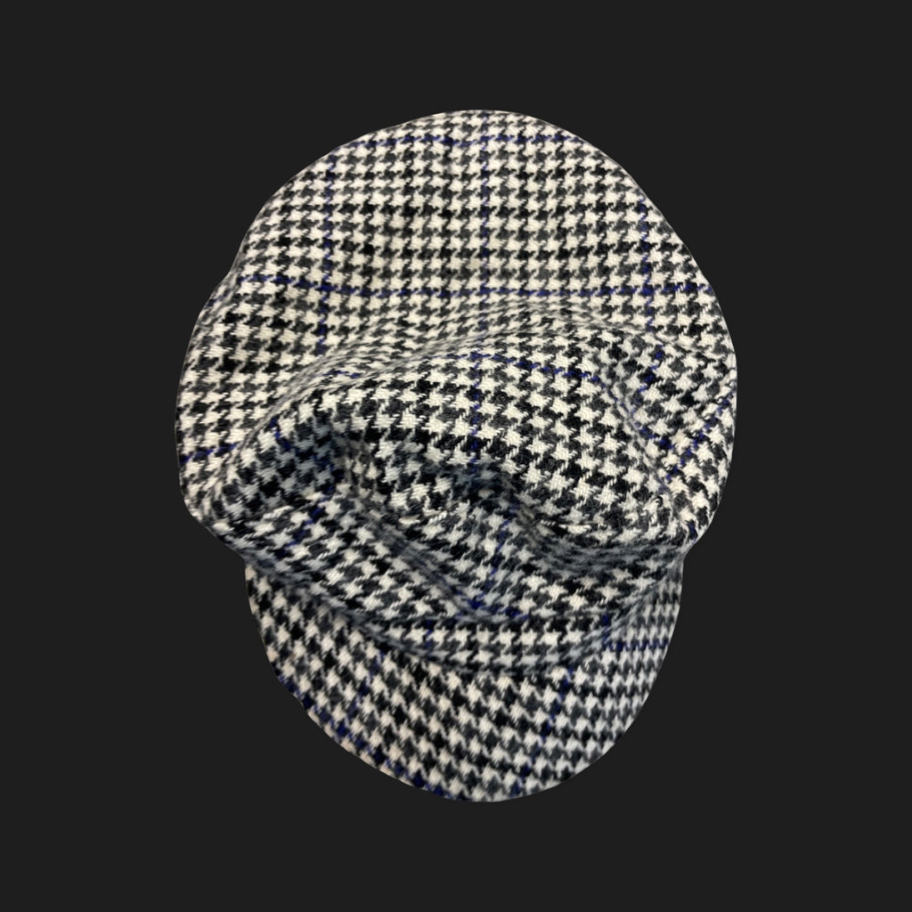 Rubynee Vintage y2k mens checkered baker boy cap