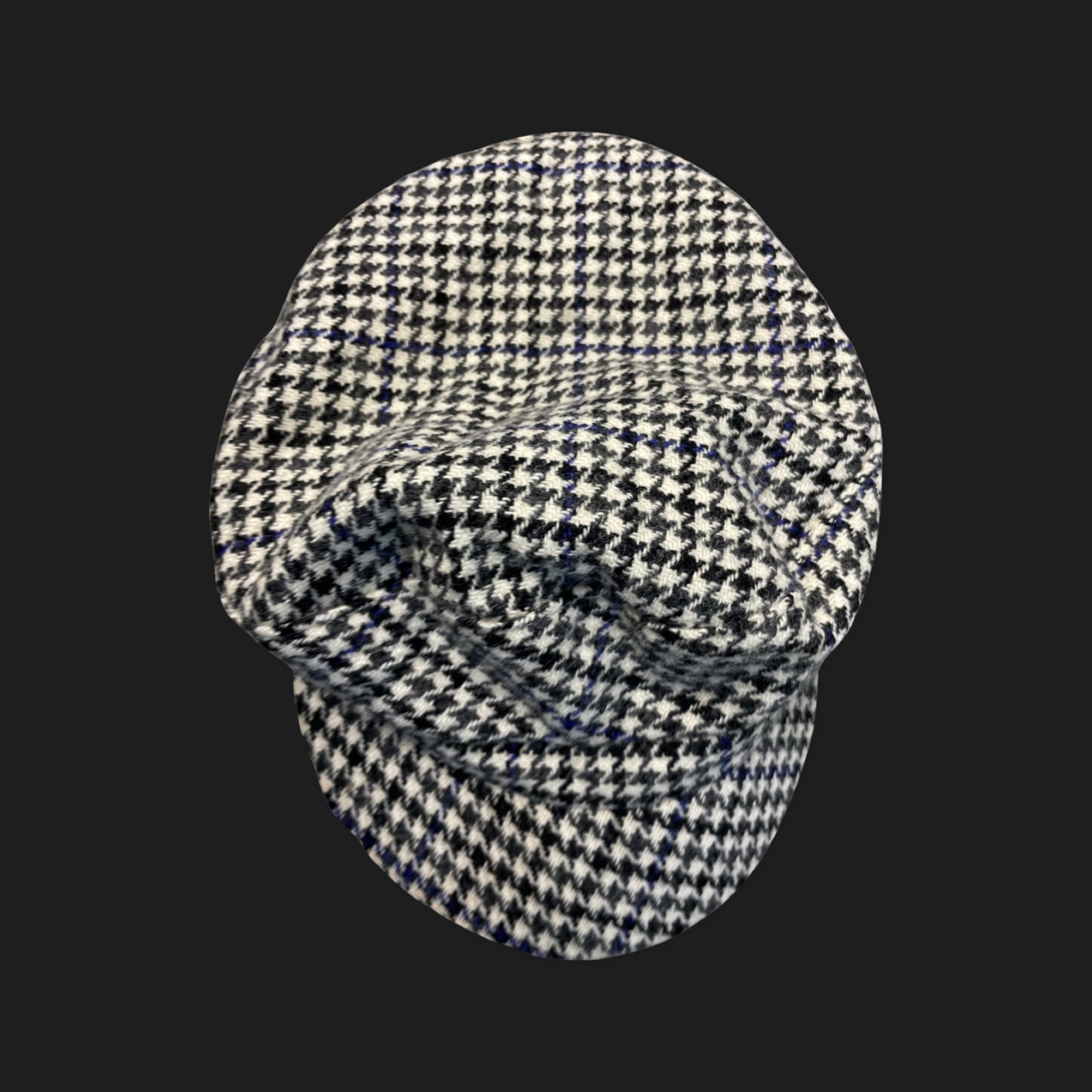 Rubynee Vintage y2k mens checkered baker boy cap