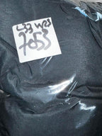 Elvine Navy nylon bomber jacket with removable hood thermal lining in size L collar to hem 33 pit to pit 23 sku 7053