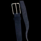 Rubynee Vintage y2k mens blue suede belt