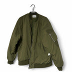 Khaki The Cracks bomber jacket in XL L 35 W 25 SKU 6917 grade B 