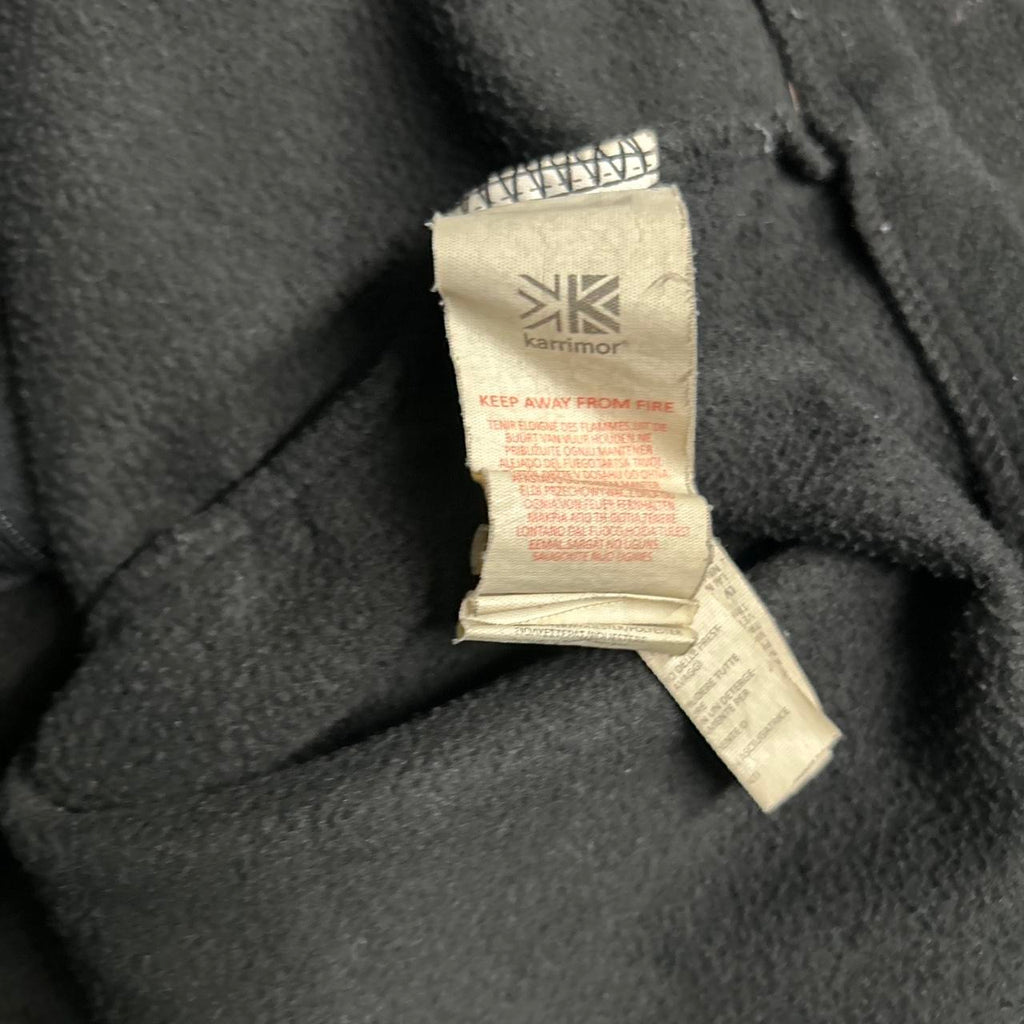 Karrimor Women's & Men’s Black Fleece Jacket Size 8 Outdoor Warmth Sz 4XL L32W32