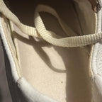 Soludos Ibiza Platform Casual Sneakers Women's Size 6 UK M, White Leather Shoes