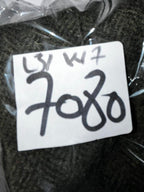 Pure Wool Herringbone Scarf - Heritage khaki green sku 7080