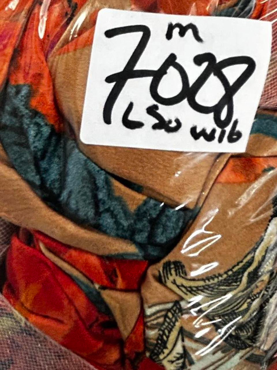 VTG 90s Y2K Asymmetric Dress Psychedelic Floral Pop Art Zum Zum Dress Size M